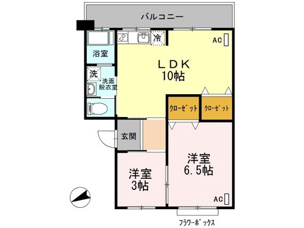 アーバン宮地の物件間取画像